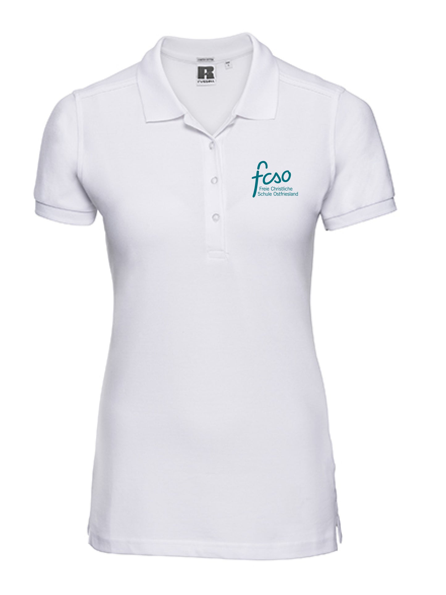 Damen-Poloshirt weiß